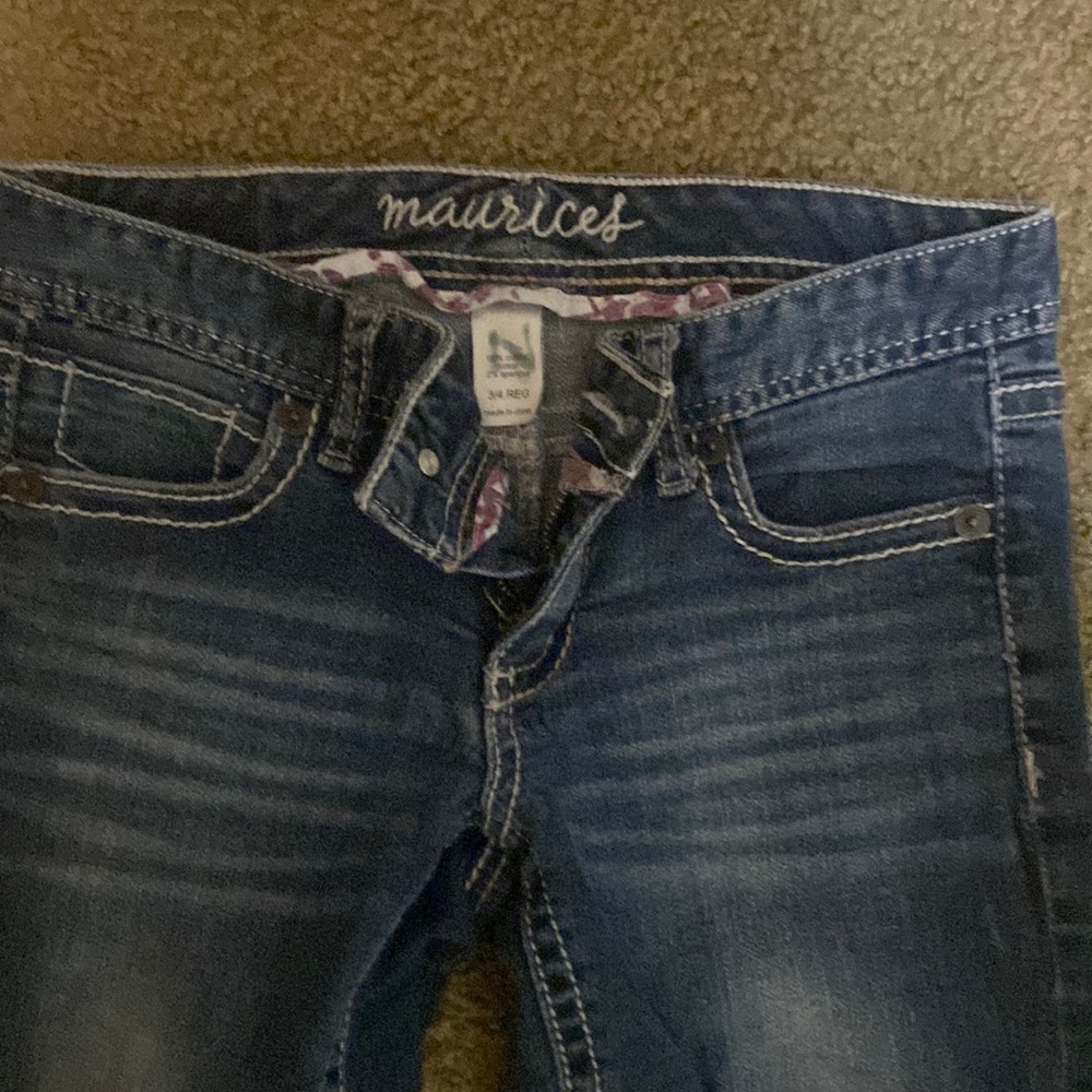 Women’s Size 3/4 Maurice Blue Jeans